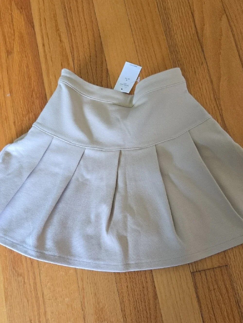 GAP Beige Uniform A-Line Skirt